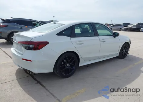 2025 Honda Civic Sport из США, поврежденный, VIN 2HGFE2F56SH513845